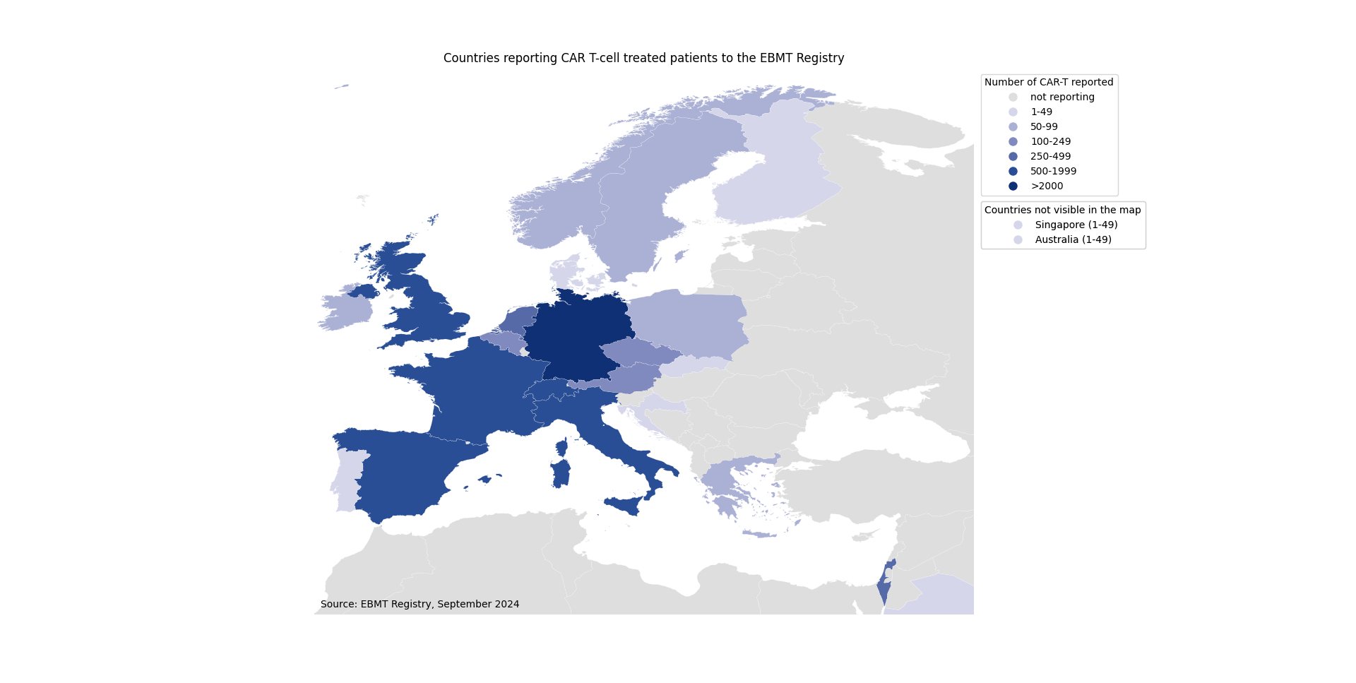 CAR T Map