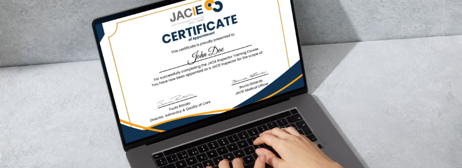 JACIE Certificate of Attendance JACIE Certificate of Attendance